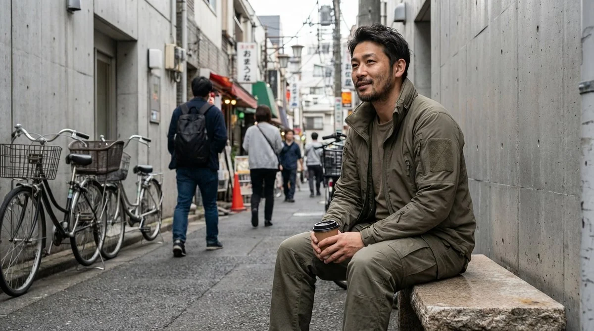 TACVASEN タクティカルウェアを着用したライフスタイル