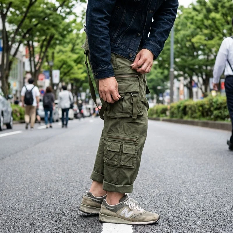 タクティカルパンツ 多ポケット